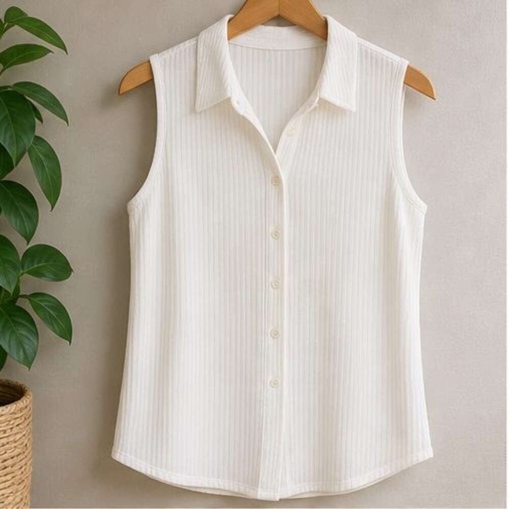 Ivory Puff Sleeve Top